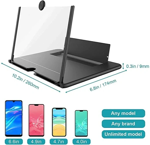 New Version Screen Expanders & Screen Magnifier Amplifier,3D HD New Phone Holder for Smartphones