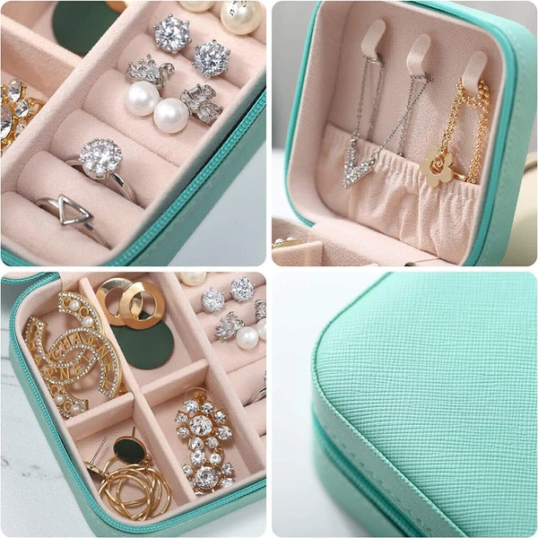 Jewelry Box Travel, Small Jewelry Organizer Box Travel Jewellery Case Organizer Jewelry Box Small for Earrings Necklaces
