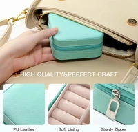 Jewelry Box Travel, Small Jewelry Organizer Box Travel Jewellery Case Organizer Jewelry Box Small for Earrings Necklaces