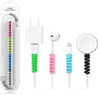 Cable Protector Data Cable Saver Charging Cord Protective Cable Cover - Pack Of 2