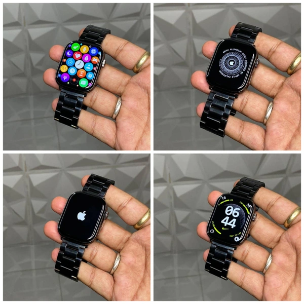 Time In India, Series 9 Hk-900 Combo Offer With 7 In 1 Premium Straps, 2.01 Super Amoled Display