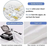 Shoe Cleaner Wipes 80 Pcs Best Quickly Remove Dirt & Stains - These Disposable Shoe Cleaning Wipes