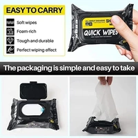 Shoe Cleaner Wipes 80 Pcs Best Quickly Remove Dirt & Stains - These Disposable Shoe Cleaning Wipes