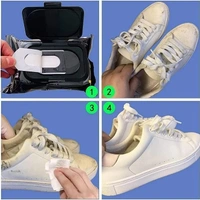 Shoe Cleaner Wipes 80 Pcs Best Quickly Remove Dirt & Stains - These Disposable Shoe Cleaning Wipes