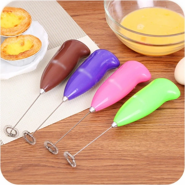 Hand Blender, Mixer, Froth Whisker, Latte Maker For Milk, Coffee, Egg Beater, Lassi Maker (Multicolour)