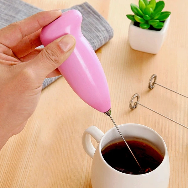 Hand Blender, Mixer, Froth Whisker, Latte Maker For Milk, Coffee, Egg Beater, Lassi Maker (Multicolour)