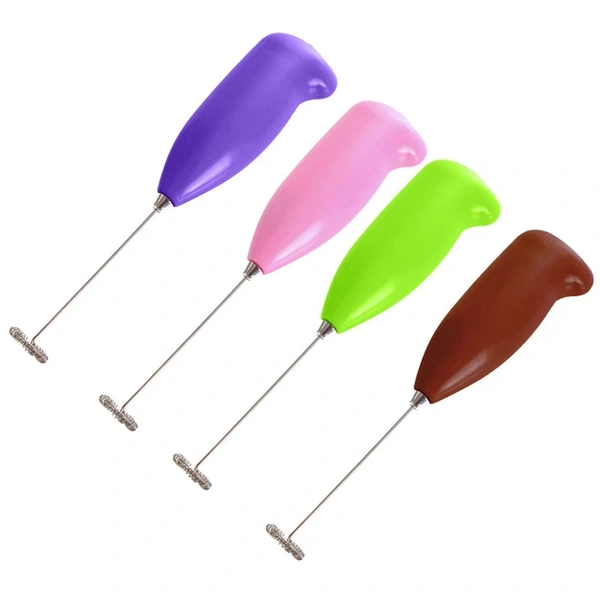 Hand Blender, Mixer, Froth Whisker, Latte Maker For Milk, Coffee, Egg Beater, Lassi Maker (Multicolour)