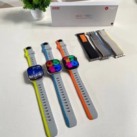 Wearfit HK9 Pro Plus New Version Watch With Amoled display Most Premium Watch With Premium Dual Straps - Yellow