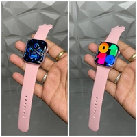 Keqiwear WS 91 Max Multi Function Smartwatch With Dynamic Island Premium Display  - Pink