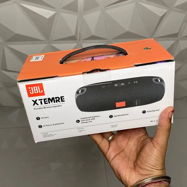 Jb| Mini Xtreme Bluetooth Speaker, Heavy Woofer Sound Speakar With Carry Handle Belt - GVJ2