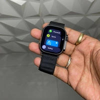 Wearfit Hw9 Ultra Max Flagship Smartwatch | 2.2 Amoled Display With Dual Core Fastest Processor - Black, 1 Month Cybzone Warranty