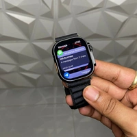 Wearfit Hw9 Ultra Max Flagship Smartwatch | 2.2 Amoled Display With Dual Core Fastest Processor - Black, 1 Month Cybzone Warranty