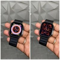 Wearfit Hw9 Ultra Max Flagship Smartwatch | 2.2 Amoled Display With Dual Core Fastest Processor - Black, 1 Month Cybzone Warranty