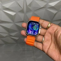 Wearfit Hw9 Ultra Max Flagship Smartwatch | 2.2 Amoled Display With Dual Core Fastest Processor - Orange, 1 Month Cybzone Warranty