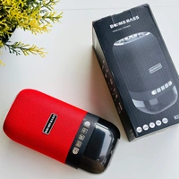 Booms Bass Mini LED Light Wireless speaker-L22 10 W Bluetooth Soundbar (Multicolor, Stereo Channel) - RED