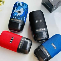 Booms Bass Mini LED Light Wireless speaker-L22 10 W Bluetooth Soundbar (Multicolor, Stereo Channel) - Blue
