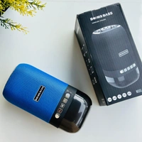Booms Bass Mini LED Light Wireless speaker-L22 10 W Bluetooth Soundbar (Multicolor, Stereo Channel) - Blue
