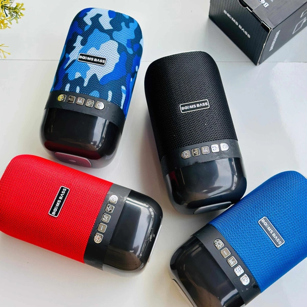 Booms Bass Mini LED Light Wireless speaker-L22 10 W Bluetooth Soundbar (Multicolor, Stereo Channel) - Mix Color