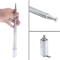 Silver Appearing Cane Metal Steel Professional Trick Prop Stretchable Extendable Stick Pocket Staff Magic Wand Stick Magic Toy