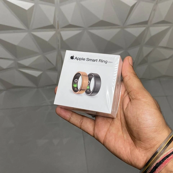 Smart Ring 100% Original Heart Rate SPO2 And Sleeping Monitor (Rose Gold) - 8