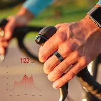 Smart Ring 100% Original Heart Rate SPO2 And Sleeping Monitor (Rose Gold) - 8