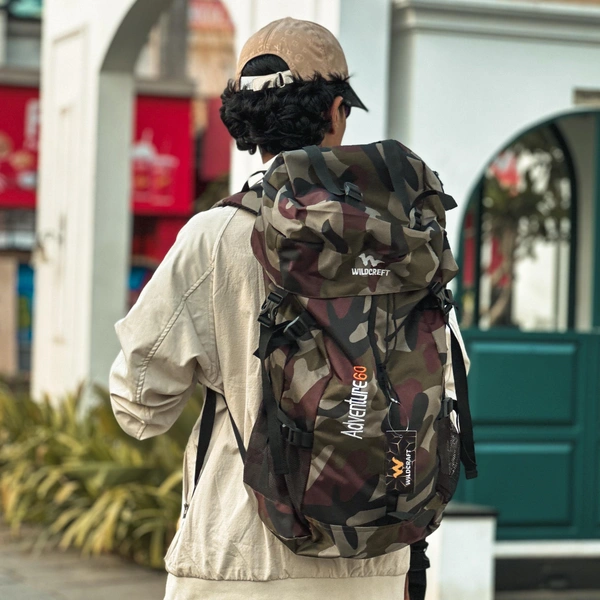 Outdoor Sports Backpack 65L Mountaineering Bag Waterproof Hiking Backpack Camping Climbing Rucksack Travel Trekking Backpack - TFB1