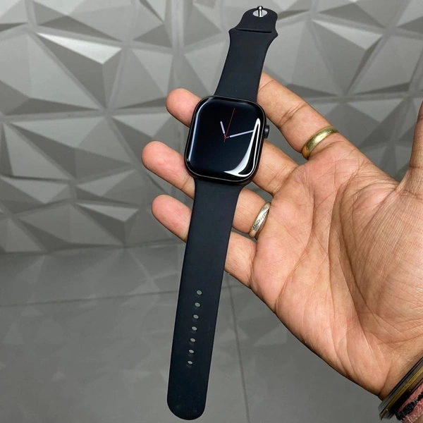 The Most Premium Master Quality Ws91 Multi Function Premium Smartwatch With Dynamic Island - Black