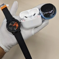 Best Budget Combo Offer, Trending Wheel Watch, Air Pods Pro Base Quality And Mini Trending Speaker