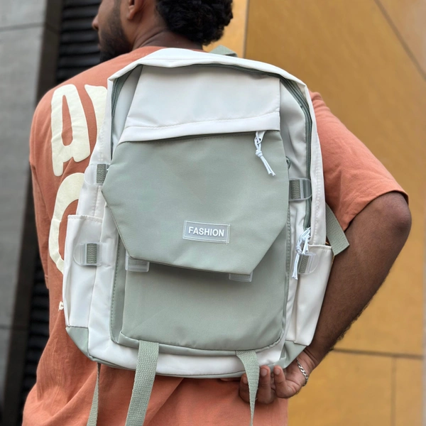 Aesthetic College Backpack Travel Backpack Hiking Preppy Backpack for Men Lightweight Casual Day Pack - FTB2