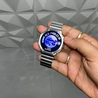 Metal Quality Smartwatch With On/Off Logo, New Always On Display, 17+ Inbuilt Watch, 2/3 Days Battery Backup - Silver