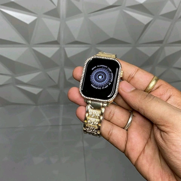 Hk16 Series 9 Plus Watch With Amoled Display, Most Premium Watch With Premium Dual Straps