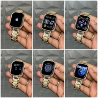 Hk16 Series 9 Plus Watch With Amoled Display, Most Premium Watch With Premium Dual Straps