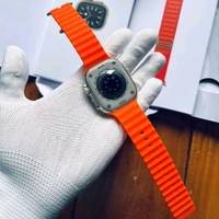 Series 8 Ultra 49MM Smartwatch With Dual Strap Now With Premium Ocean Belt Premium Original Packaging Logo On Off