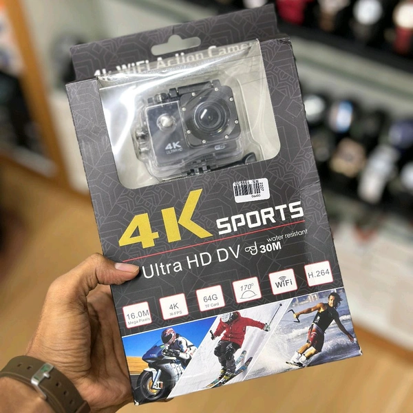 Sports Ultra, HD DV Action Camera 4K-WiFi, Recommended For Kids, Dashcam