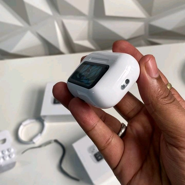Original Air Pro 2 Plus With Display, Wallpaper, Timer, Brightness, Anc, Transparency control, Battery percentage - 1 Month Cybzone Warranty