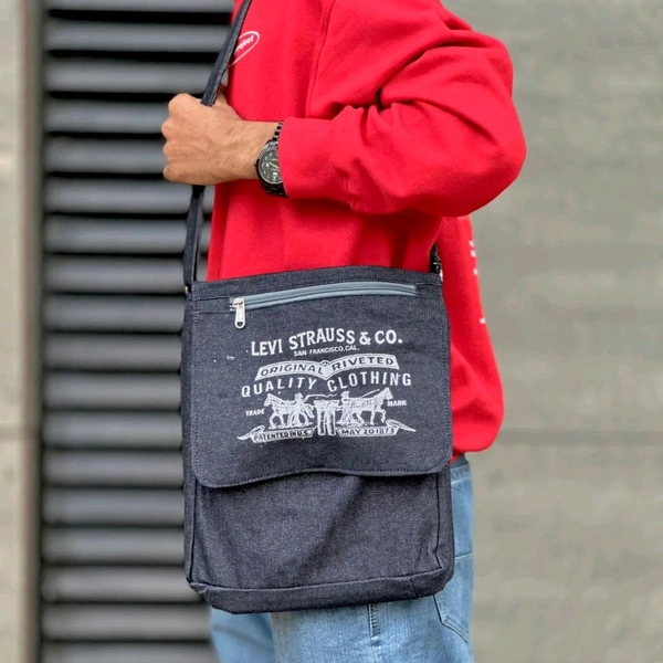 Premium Vintage Arts Bag | Ultra Sporty Messenger Sling Bag For Multipurpose Use - TFV1