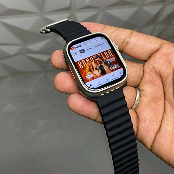 S8 Ultra Honey Comb Edition 4G Sim Card Supported Smart Watches Android OS GPS Map 2.08" Screen Heart Rate App install Smart Watch | Same As Smartphone