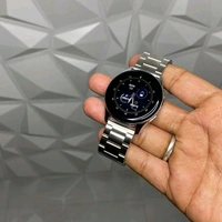 Smartwatch Active 2 With Metal And Silicon Strap, Bluetooth Calling Support With On/Off Logo - Silver