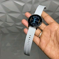 Smartwatch Active 2 With Metal And Silicon Strap, Bluetooth Calling Support With On/Off Logo - Silver