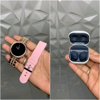 Most Awaited Budget Combo, Best Combo For Gift, Generation 9 Smartwatch With Galaxy Buds fe