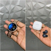 Most Awaited Budget Combo, Best Combo For Gift, Generation 9 Smartwatch With Galaxy Buds fe