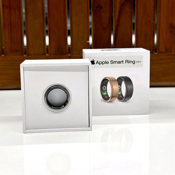 Smart Ring 100% Original Heart Rate SPO2 And Sleeping Monitor (Rose Gold)