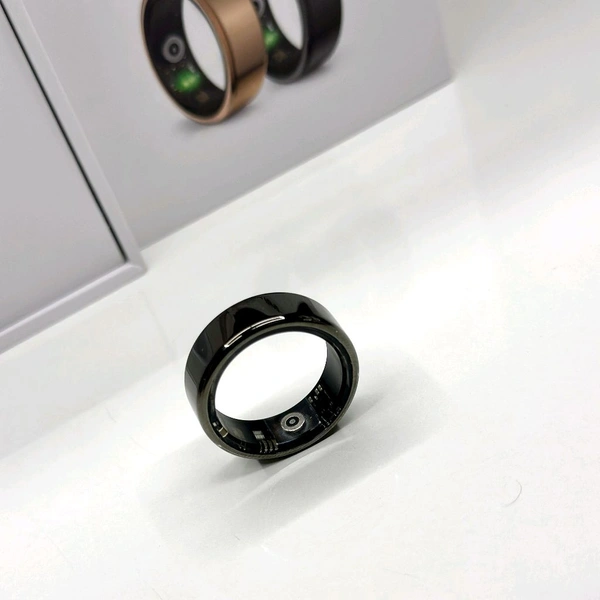 Smart Ring 100% Original Heart Rate SPO2 And Sleeping Monitor (Rose Gold)
