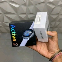 Most Awaited Budget Combo | Royal Combo Offer, Active 2 Smartwatch And Galaxy Buds Fe Super Quality - Black
