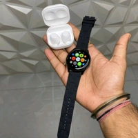 Most Awaited Budget Combo | Royal Combo Offer, Active 2 Smartwatch And Galaxy Buds Fe Super Quality - White