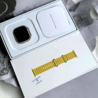 Watch Series 8 Ultra 49MM Smartwatch With 2 Free Top Quality Straps | Real Clip And Screw | Logo On/Off