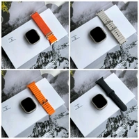 Watch Series 8 Ultra 49MM Smartwatch With 2 Free Top Quality Straps | Real Clip And Screw | Logo On/Off