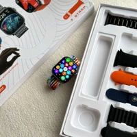 Festival Special Combo Gift Pack | Series 9 High Quality Display Smartwatch With 7 Different High Quality Straps