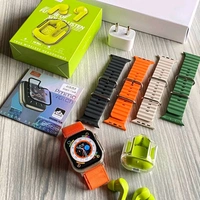 Trending Combo Offer | Series Smartwatch, Ultrapod Premium Buds, Charging Dock, Screen Guard With 5 Premium Quality Straps - STC1