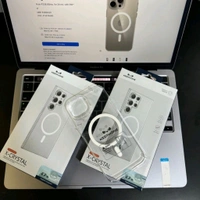 Keephone Crystal Clear Transparent Slim Hard Back Cover for iPhone 12 Series With MagSafe Support - iPhone 12